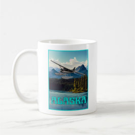 Alaska Float Flugzeug Kaffeetasse