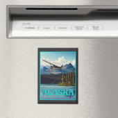 Alaska Float Flugzeug Magnet (In Situ (Geschirrspüler))