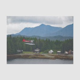 Alaska Floatplane Landscape Foto Seidenpapier