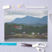 Alaska Floatplane Landscape Foto Seidenpapier (Handwerk)