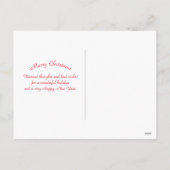 Alaska Floatplane Landschaft Foto Weihnachten (Rückseite)