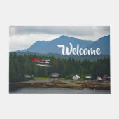 Alaska Floatplane Landschaft Foto Willkommen Fußmatte (Vorderseite)