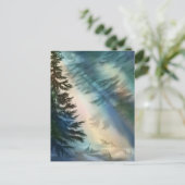 Alaska Forest Postkarte (Stehend Vorderseite)