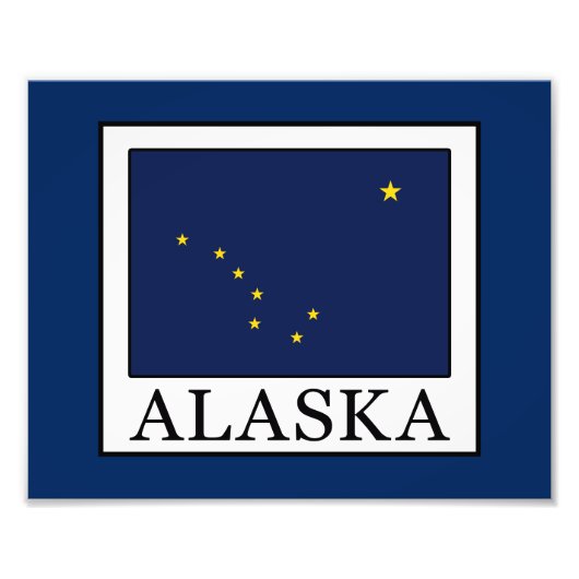 Alaska Fotodruck (Vorne)