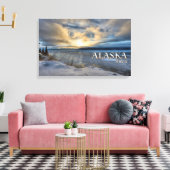 Alaska Freeze Leinwanddruck (Insitu (Wohnzimmer))
