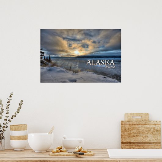 Alaska Freeze Poster (Küche)
