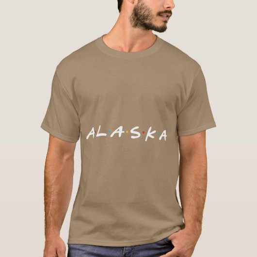 Alaska Freunde Oversized T-Shirt (Vorderseite)