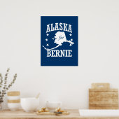 ALASKA FÜR BERNIE SANDERS POSTER (Küche)