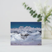 Alaska-Gebirgskette - Luftsicht Postkarte (Stehend Vorderseite)