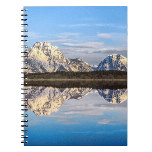 Alaska-Gebirgsreflexionsfoto Notizblock (Vorderseite)
