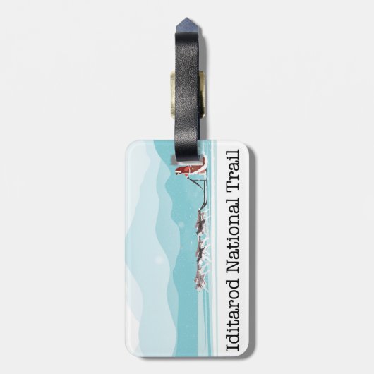 Alaska Gepäckanhänger (Rückseite vertikal)