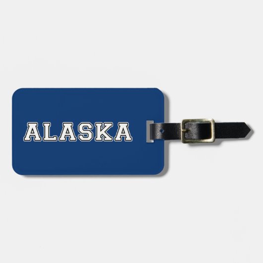 Alaska Gepäckanhänger (Vorderseite horizontal)
