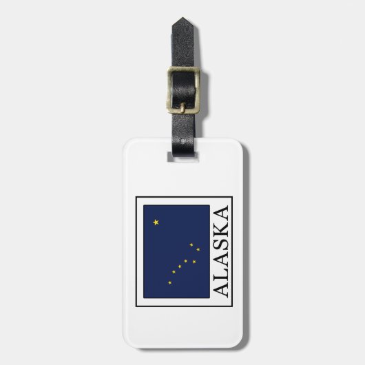 Alaska Gepäckanhänger (Vorderseite vertikal)