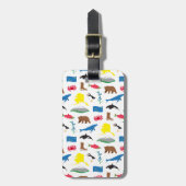 Alaska-Gepäcktag Gepäckanhänger (Vorderseite vertikal)