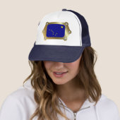 Alaska gerahmt Flag Hat Truckerkappe (Beispiel)