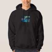 Alaska Geschenk Souvenir Aurora Borealis Northern Hoodie (Vorderseite)