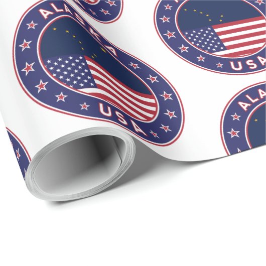 Alaska Geschenkpapier (Rolleneckpunkt)