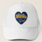 Alaska Girl Truckerkappe (Vorderseite)