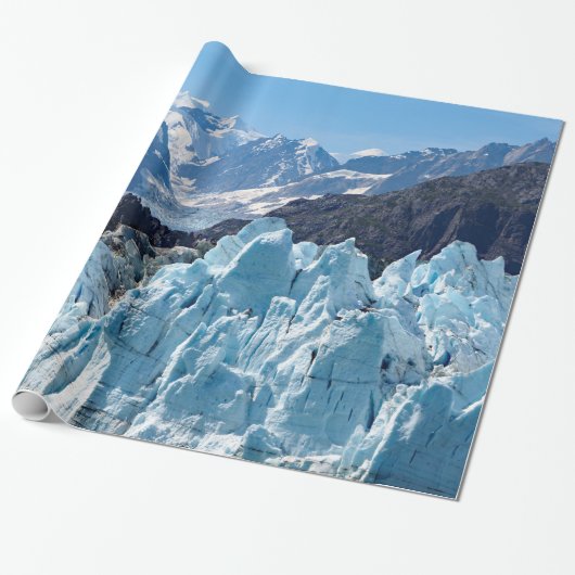 Alaska Glacier Bay Landscape Foto Geschenkpapier (Ungerollt)
