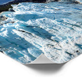 Alaska Glacier Bay Landscape Foto Poster (Ecke)