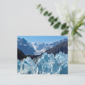 Alaska Glacier Bay Landscape Foto Postkarte (Stehend Vorderseite)