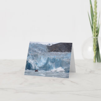 Alaska Glacier Blank Card Karte