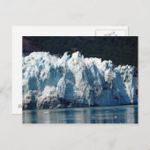 Alaska Glacier Foto Postkarte (Vorne/Hinten)