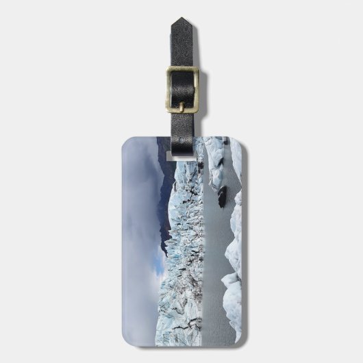 Alaska - Glacier Gepäckanhänger (Vorderseite vertikal)
