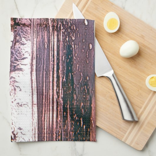 Alaska Glacier Handtuch (Viertel Falte)