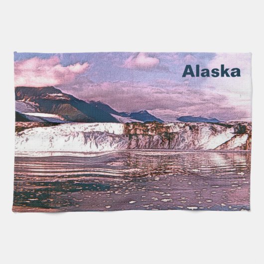 Alaska Glacier Handtuch (Horizontal)