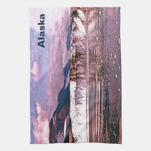 Alaska Glacier Handtuch (Vertikal)