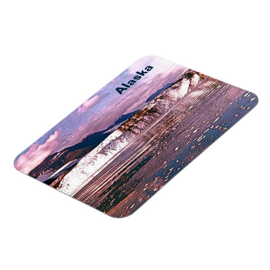 Alaska Glacier Magnet (Linke Seite)