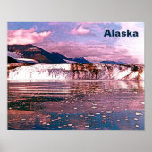 Alaska Glacier Poster (Vorne)