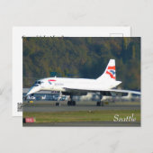 Alaska Glacier vom Kreuzfahrtschiff Postkarte (Vorne/Hinten)