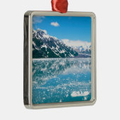 Alaska Glasier Ornament Aus Metall (Rechts)