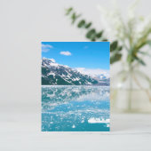 Alaska Glasier Postkarte (Stehend Vorderseite)