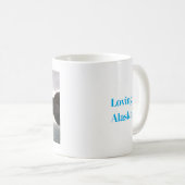 Alaska-Gletscher 2 Kaffeetasse (VorderseiteRechts)