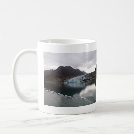 Alaska-Gletscher 2 Kaffeetasse (Links)