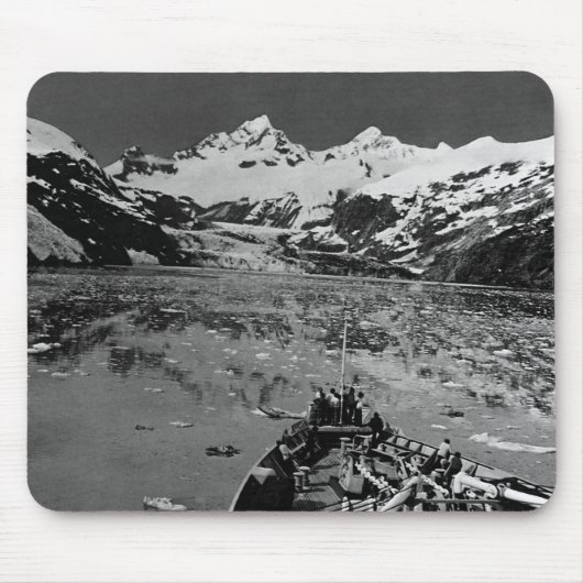 Alaska gletscher Nationalbucht C Mousepad (Vorne)