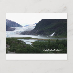 Alaska-Gletscher Postkarte