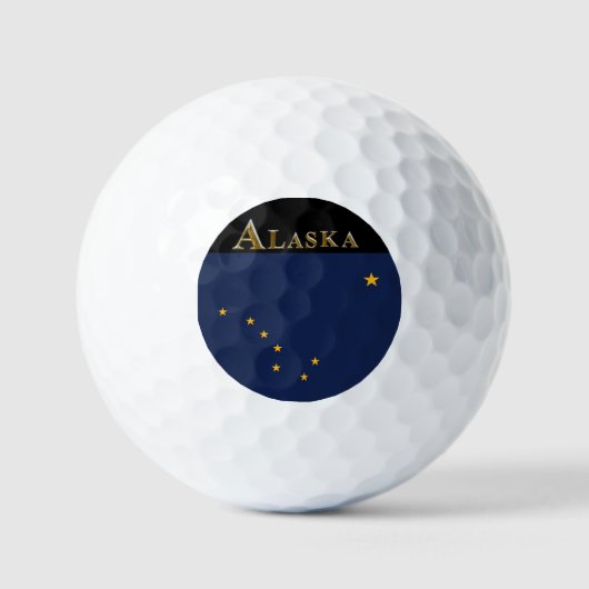ALASKA  GOLFBALL (Vorderseite)