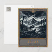 Alaska | Gothic Art Postkarte (Vorne/Hinten)