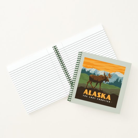 Alaska | GrenzElch Notizblock (Innenseite)