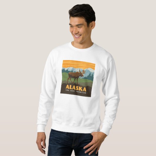 Alaska | GrenzElch Sweatshirt (Vorne ganz)