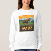 Alaska | GrenzElch Sweatshirt (Vorderseite)