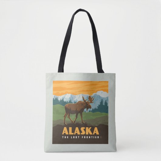 Alaska | GrenzElch Tasche (Vorderseite)