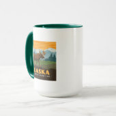 Alaska | GrenzElch Tasse (Vorderseite Links)