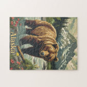 Alaska Grizzly Bear Puzzle (Horizontal)