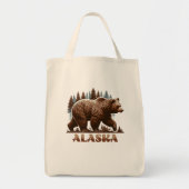 Alaska Grizzly Bear Tragetasche (Vorne)