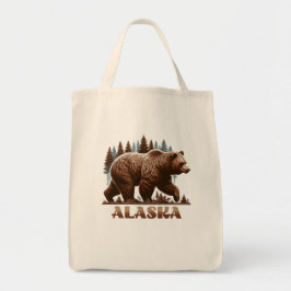 Alaska Grizzly Bear Tragetasche